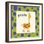 Giraffe-null-Framed Giclee Print