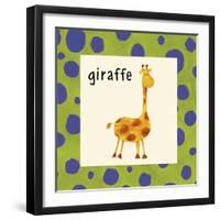 Giraffe-null-Framed Giclee Print