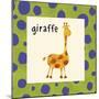 Giraffe-null-Mounted Giclee Print