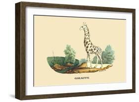 Giraffe-E.f. Noel-Framed Art Print