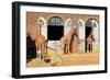 Giraffes at the London Zoo in Regent Park-Kamira-Framed Photographic Print