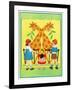 Giraffes - Child Life-Hazel Frazee-Framed Giclee Print