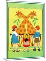 Giraffes - Child Life-Hazel Frazee-Mounted Giclee Print