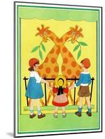 Giraffes - Child Life-Hazel Frazee-Mounted Giclee Print