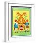 Giraffes - Child Life-Hazel Frazee-Framed Premium Giclee Print