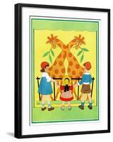 Giraffes - Child Life-Hazel Frazee-Framed Giclee Print