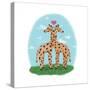 Giraffes In Love-Ashley Santoro-Stretched Canvas