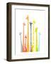 Giraffes-The Paper Nut-Framed Art Print