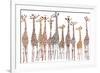 Giraffes-Milovelen-Framed Art Print