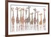 Giraffes-Milovelen-Framed Art Print