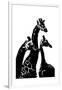Giraffes-Alex Cherry-Framed Art Print