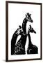 Giraffes-Alex Cherry-Framed Art Print