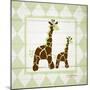 Giraffes-Sylvia Murray-Mounted Art Print