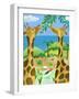 Giraffes-Nathaniel Mather-Framed Premium Giclee Print