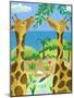 Giraffes-Nathaniel Mather-Mounted Premium Giclee Print