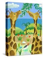 Giraffes-Nathaniel Mather-Stretched Canvas
