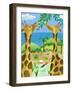 Giraffes-Nathaniel Mather-Framed Giclee Print