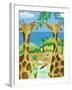 Giraffes-Nathaniel Mather-Framed Giclee Print