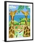 Giraffes-Nathaniel Mather-Framed Giclee Print