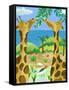 Giraffes-Nathaniel Mather-Framed Stretched Canvas