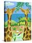 Giraffes-Nathaniel Mather-Stretched Canvas