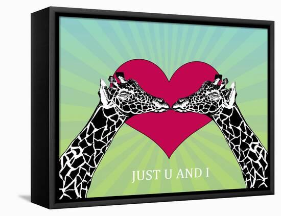 Giraffes-Mark Ashkenazi-Framed Stretched Canvas