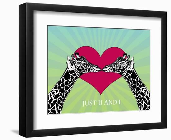 Giraffes-Mark Ashkenazi-Framed Giclee Print