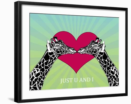 Giraffes-Mark Ashkenazi-Framed Giclee Print