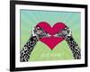 Giraffes-Mark Ashkenazi-Framed Giclee Print