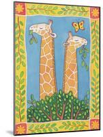 Giraffes-Cathy Baxter-Mounted Giclee Print