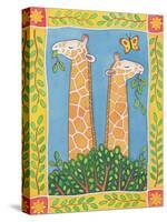 Giraffes-Cathy Baxter-Stretched Canvas