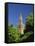 Giralda Framed by Orange Trees, Seville, Andalucia, Spain, Europe-Tomlinson Ruth-Framed Stretched Canvas