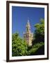 Giralda Framed by Orange Trees, Seville, Andalucia, Spain, Europe-Tomlinson Ruth-Framed Photographic Print