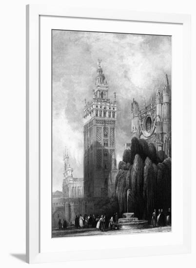 Giralda, Seville-David Roberts-Framed Art Print