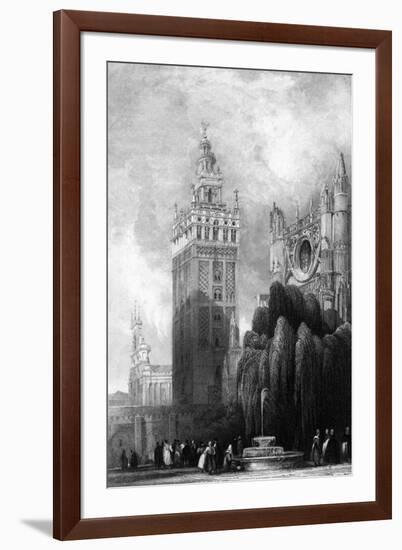 Giralda, Seville-David Roberts-Framed Art Print