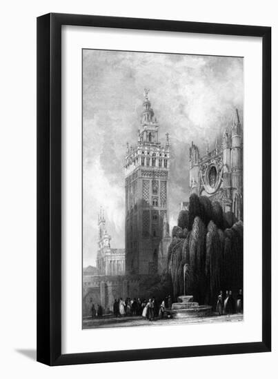 Giralda, Seville-David Roberts-Framed Art Print