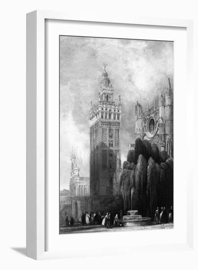 Giralda, Seville-David Roberts-Framed Art Print