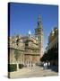 Giralda Tower in the City of Seville, Andalucia, Spain, Europe-Lee Frost-Stretched Canvas