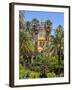 Giralda Tower Seen from Alcazar Gardens, Seville, Spain-Alan Copson-Framed Photographic Print