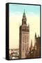 Giralda Tower, Seville, Spain-null-Framed Stretched Canvas