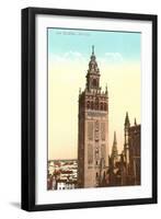 Giralda Tower, Seville, Spain-null-Framed Art Print