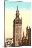 Giralda Tower, Seville, Spain-null-Mounted Art Print