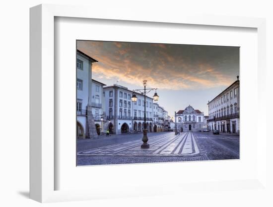 Giraldo Square (Praca Do Giraldo) in the Historic Centre, Evora, Alentejo, Portugal-Alex Robinson-Framed Photographic Print