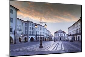 Giraldo Square (Praca Do Giraldo) in the Historic Centre, Evora, Alentejo, Portugal-Alex Robinson-Mounted Photographic Print