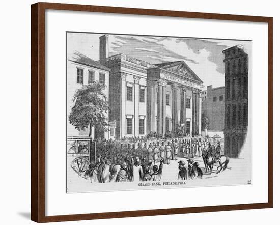 Girard Bank, Philadelphia-null-Framed Giclee Print