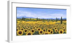 Girasoli-Tebo Marzari-Framed Art Print