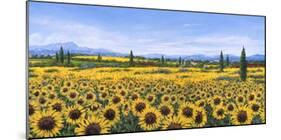 Girasoli-Tebo Marzari-Mounted Art Print