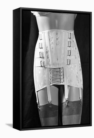Girdle with Garters Displayed on Mannequin-Philip Gendreau-Framed Stretched Canvas