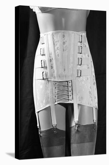Girdle with Garters Displayed on Mannequin-Philip Gendreau-Stretched Canvas
