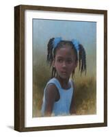 Girl 1-Michael Jackson-Framed Giclee Print